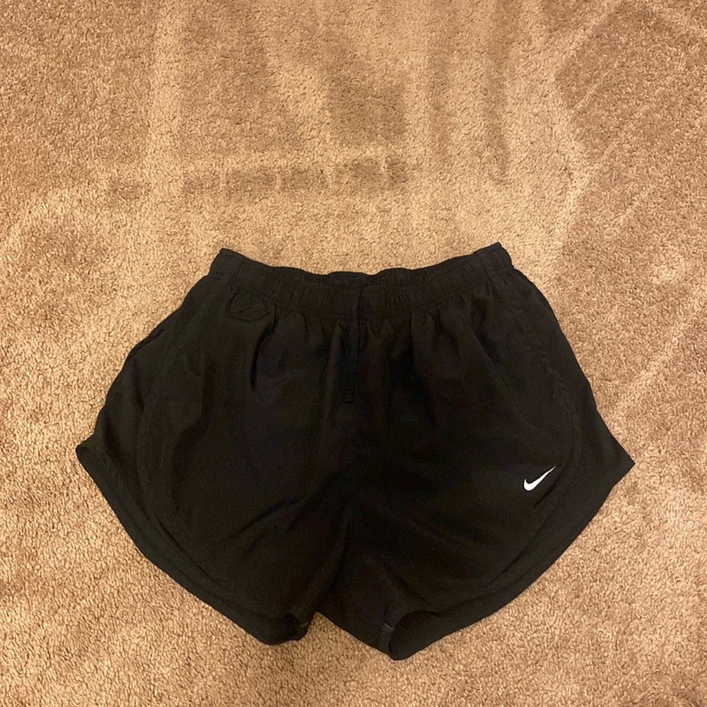 All black Nike shorts size medium